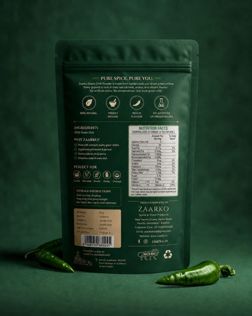 ZAARKO GREEN CHILI